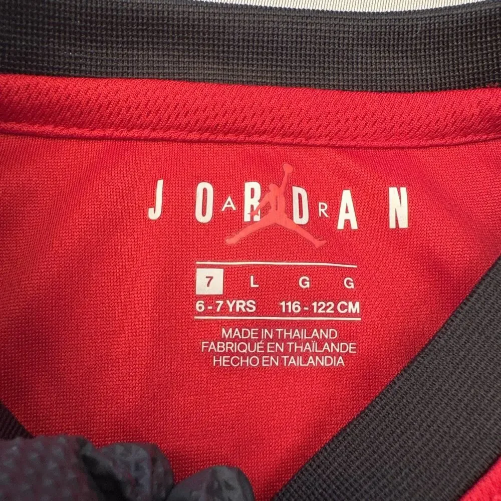 Nike Air Jordan Michael Jordan Jersey Red Toddler Youth 7 (6-7 Years) 116-122CM